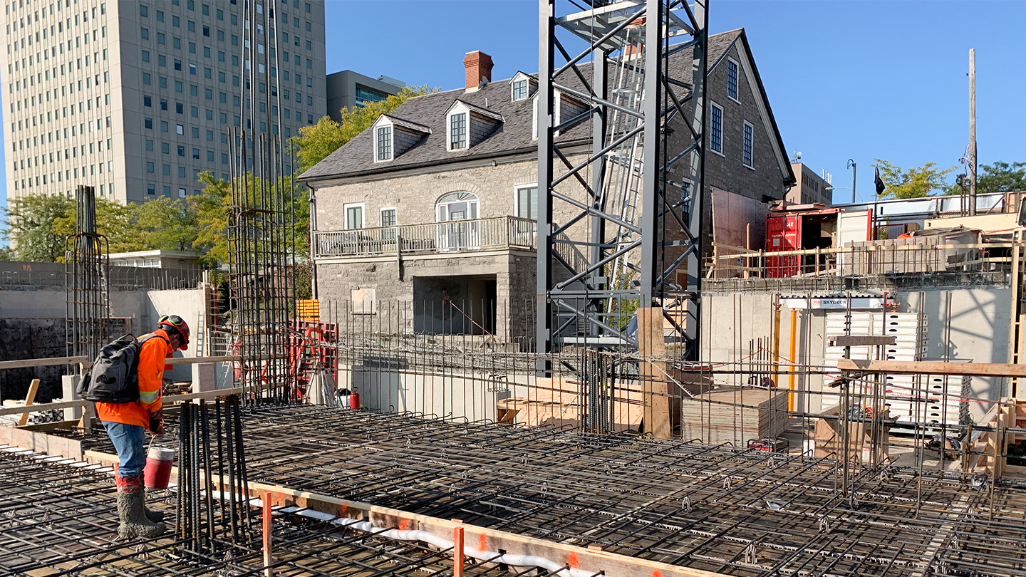 EN CHANTIER: La tour Le Columbia avec Brigil